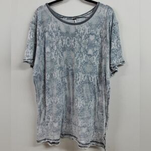 Free People Snake Print T-Shirt.